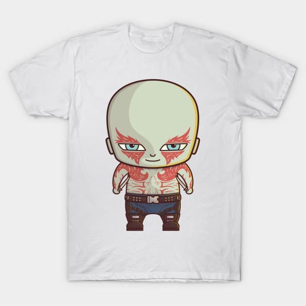 DRAX THE DESTROYER GUARDIAN OF THE GALAXY T-Shirt by PNKid